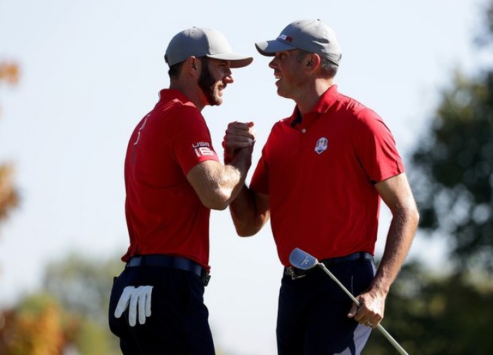Ryder Cup 2016: Team USA take an early 4-0 lead