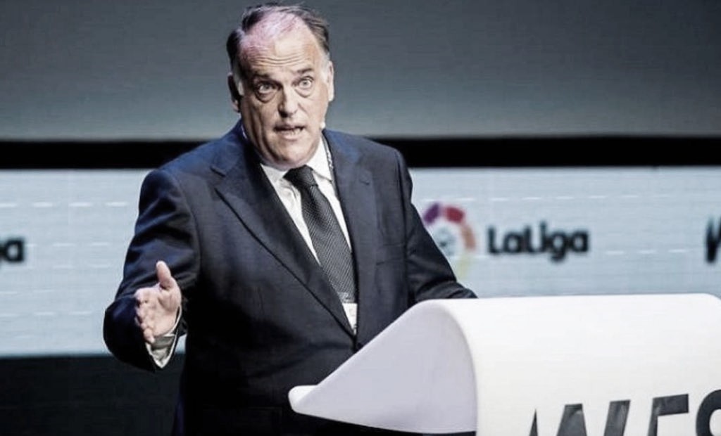 Tebas "No pueden tener estas actitudes, lo de menos es subir la foto" Tebas "No pueden tener estas actitudes, lo de menos es subir la foto"
