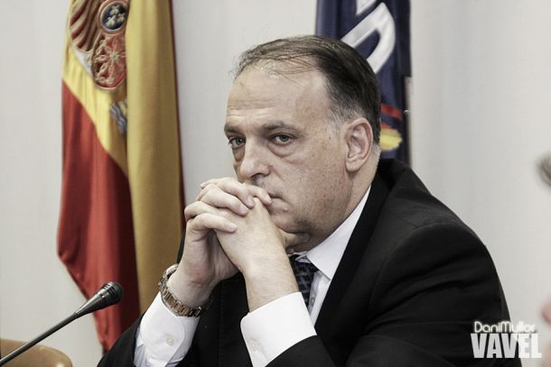 Tebas: “El Villarreal es un ejemplo de 'fair-play' financiero y deportivo"
