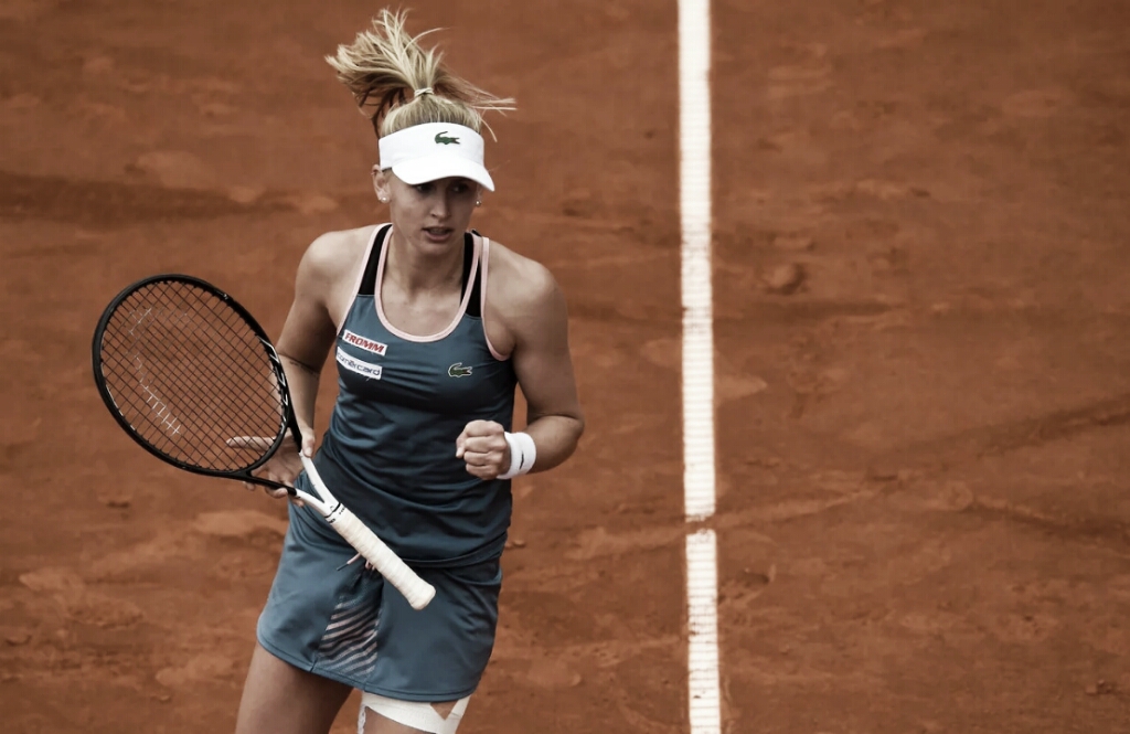 Teichmann surpreende, derrota Strycova e avança para decisão improvável em Praga Teichmann surpreende, derrota Strycova e avança para decisão improvável em Praga