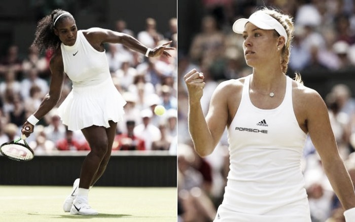Serena Williams e Angelique Kerber decidem Grand Slam pela segunda vez no ano em Wimbledon