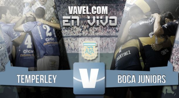 Resultado Temperley - Boca Juniors 2015 (0-2)