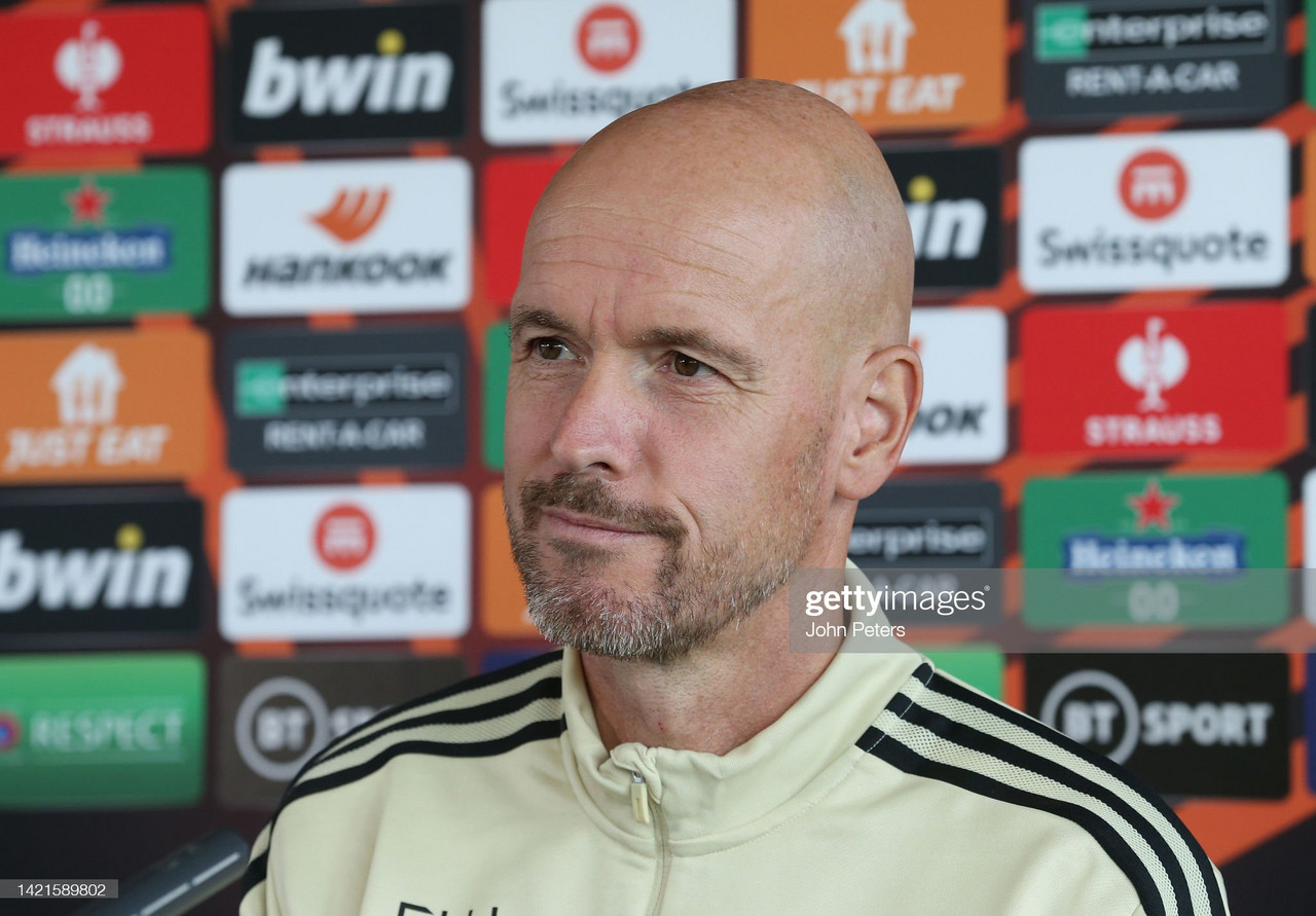 Erik ten Hag says Manchester United "have to take everything serious" ahead of Europa League tie against Real Sociedad