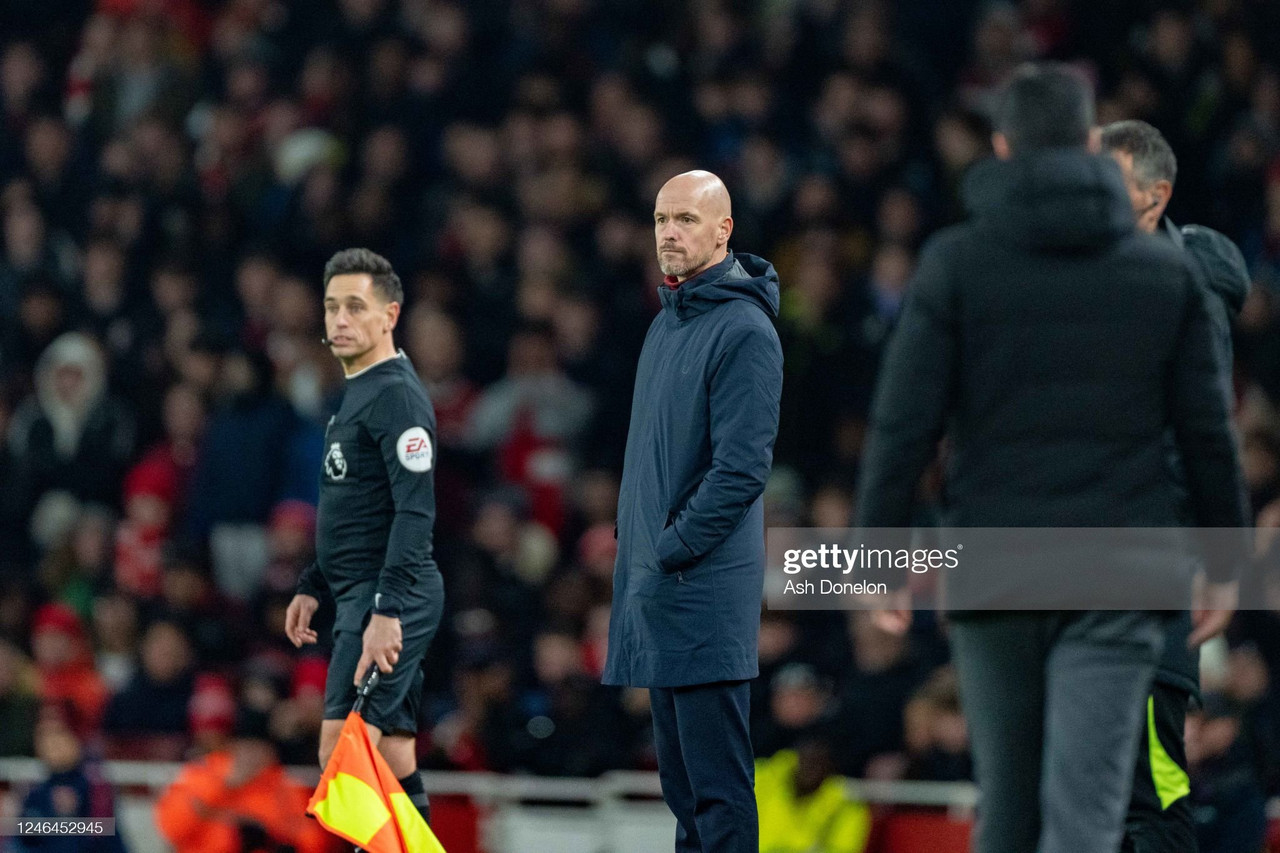 "We have to learn and move on" - Ten Hag reflects on a difficult Arsenal defeat