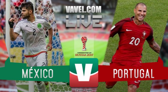 Resultado y goles del México 1-2 Portugal en Confederaciones 2017