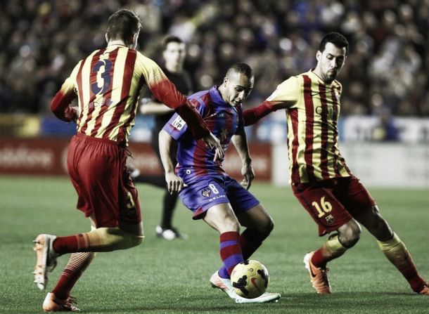 Levante – Barcelona: puntuaciones del Levante, jornada 20