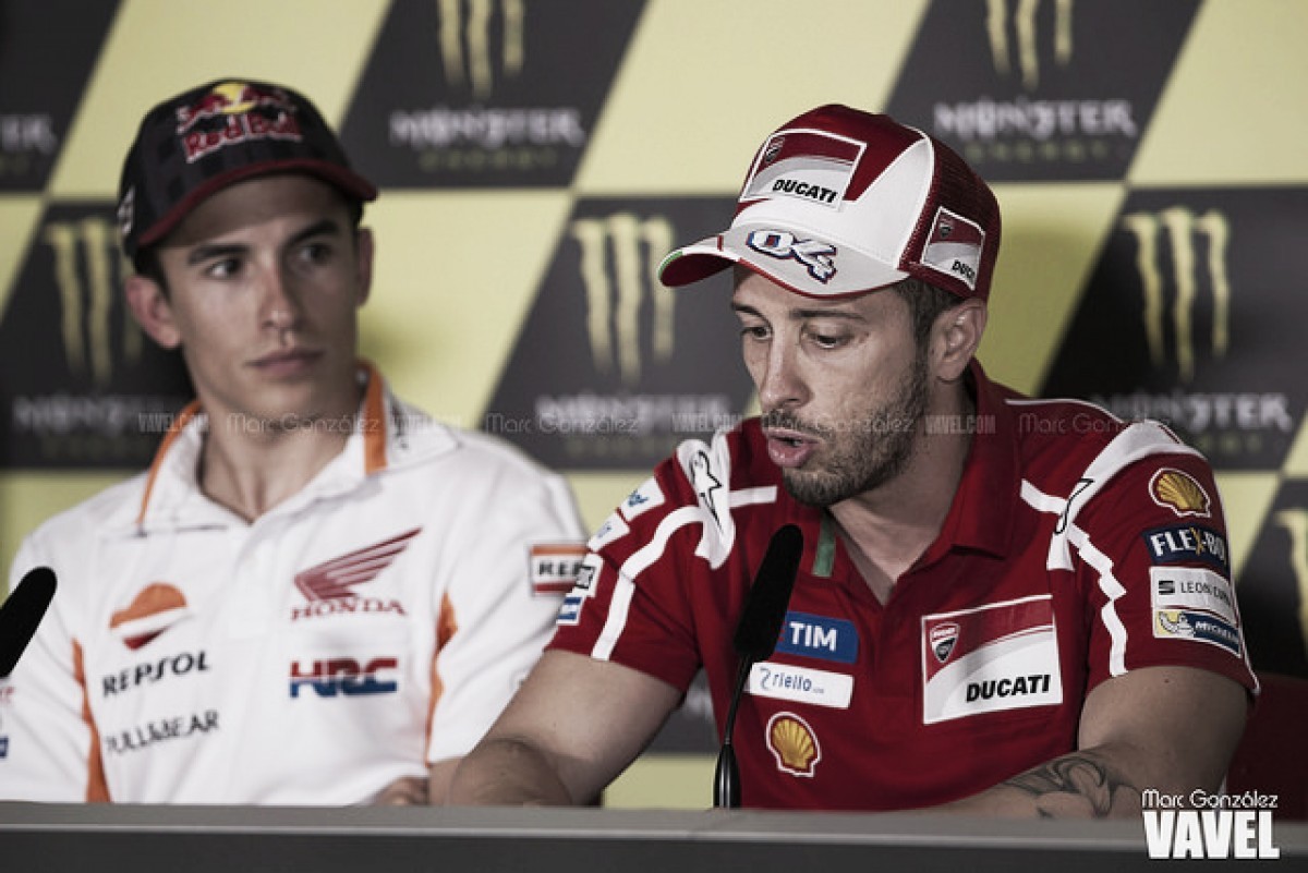 MotoGP - Un Dovizioso da urlo batte Marquez, Rossi terzo