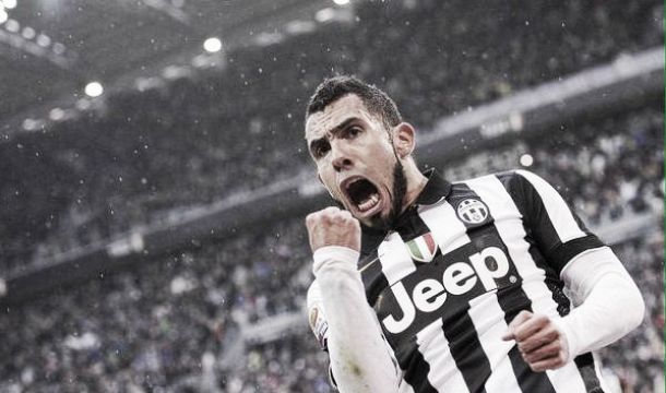 Terzo 1-0 consecutivo per la Juve: fa tutto Tevez