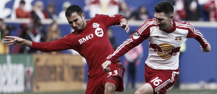 Result and Scores of New York Red Bulls 1-2 Toronto FC in the Audi 2017 MLS Cup Playoffs