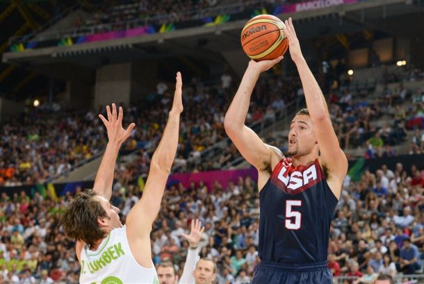 Basket, Mondiali Spagna 2014: gli USA schiacciano la Slovenia