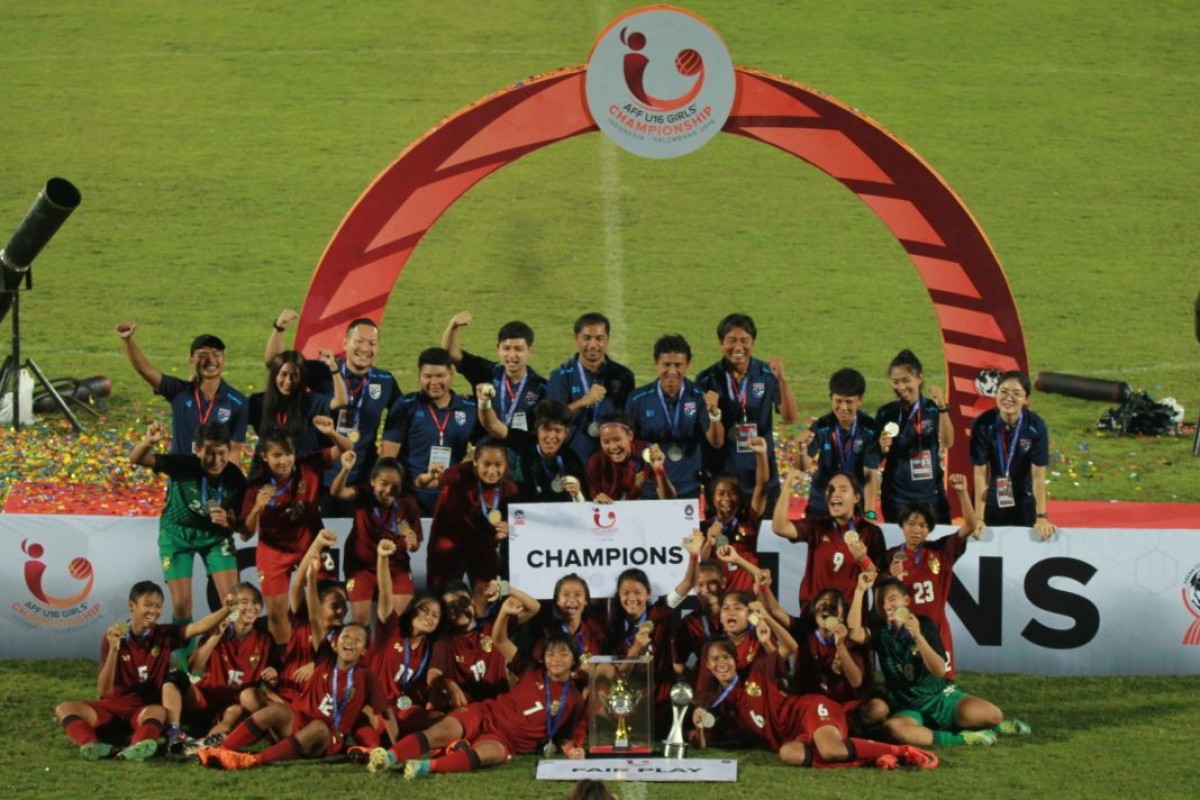 Bungkam Myanmar, Thailand Juara AFF U-16 Girls Championship 2018