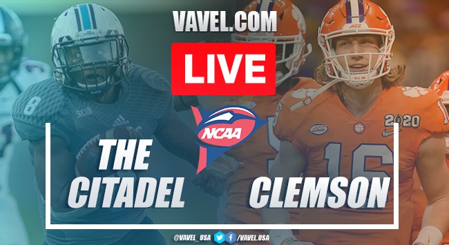 The Citadel Bulldogs vs. Clemson Tigers: Live Stream Online TV Updates and How to Watch 2020 College Football (0-49)