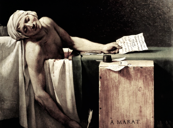 La muerte de Marat: el Arte al servicio de la manipulación