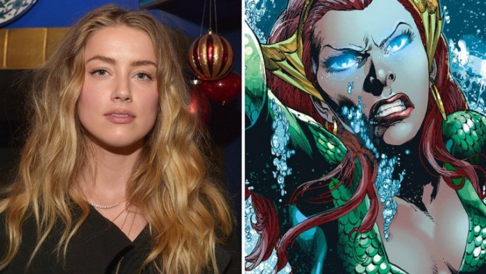 Amber Heard será Mera en "La Liga de la Justicia: Parte 1" y "Aquaman"