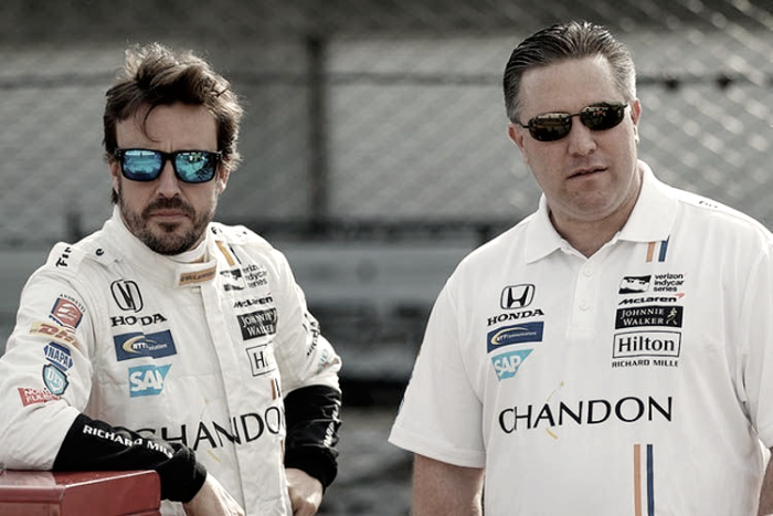 Zak Brown: "La triple corona ideal para Fernando Alonso sería en un McLaren"