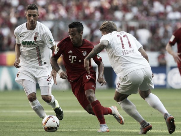 Bayern Munich 2-1 FC Augsburg: Bayern leave it late to grab three points