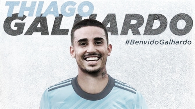Celta de Vigo oficializa contratação de Thiago Galhardo
