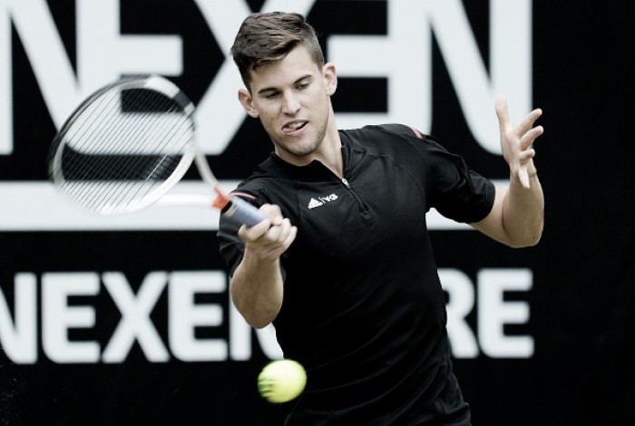 ATP Stuttgart: Dominic Thiem spoils Roger Federer's return