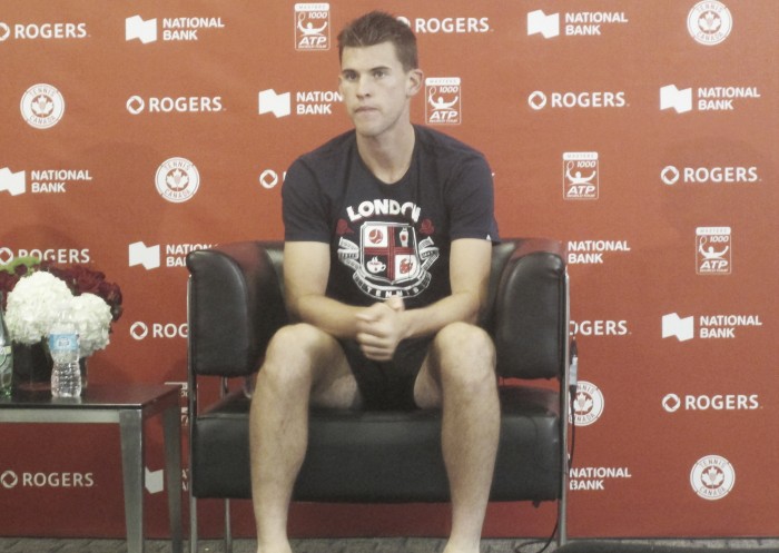 Dominic Thiem discusses injury after Rogers Cup retirement