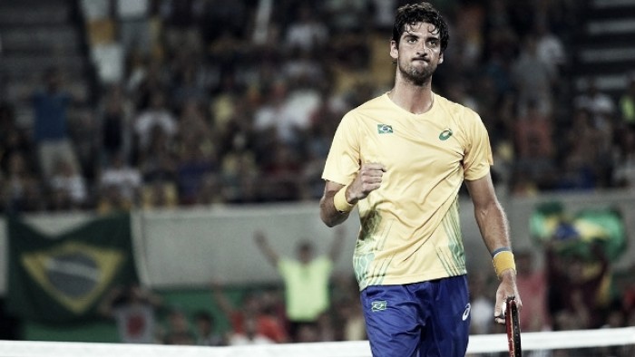 Número um do Brasil, Thomaz Bellucci vence Cuevas vai às oitavas na Rio 2016