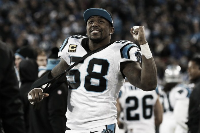 Thomas Davis Suffers Broken Arm, Intends To Play In Super Bowl 50