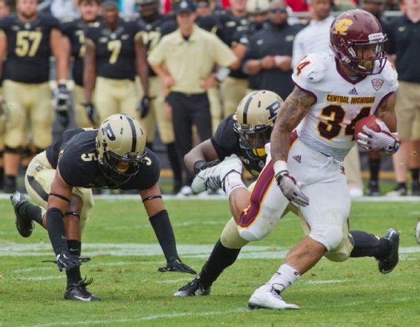 Central Michigan Goes On The Road And Upends Purdue