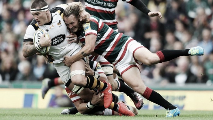 Aviva Premiership round-up: Saracens topple Exeter in repeat of 2015 final, while Wasps finally win at Welford Road