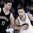 Stephen Curry y Brook Lopez, jugadores de la semana