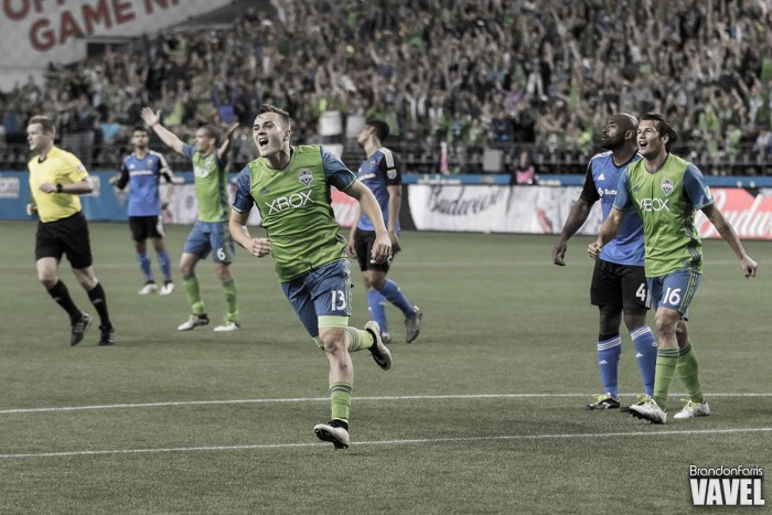 Dempsey and Morris power Seattle Sounders past unfortunate San Jose Earthquakes in 2-0 win