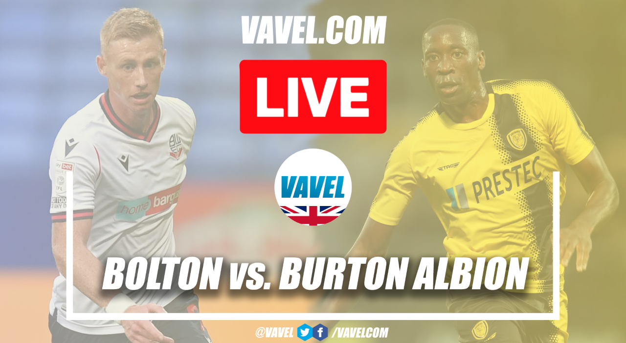 As it happened: Bolton Wanderers 0-0 Burton Albion in League One