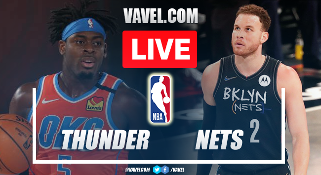 Best moments and Highlights: Thunder 130-109 Nets in NBA Best moments and Highlights: Thunder 130-109 Nets in NBA