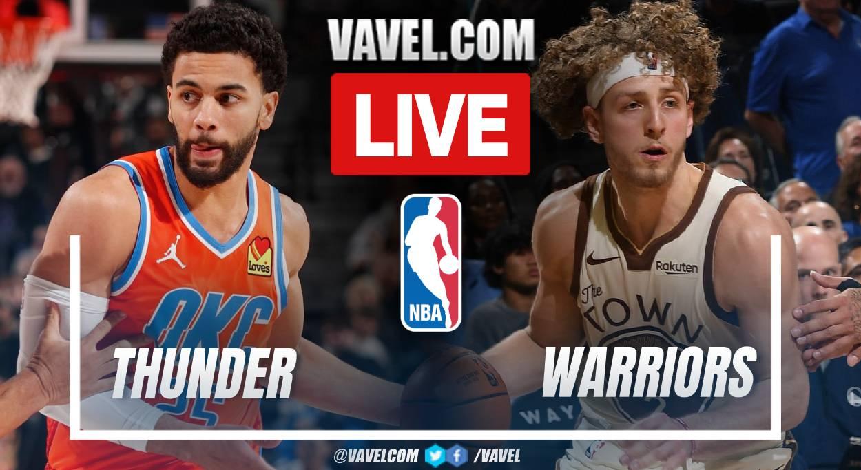 Thunder vs Warriors LIVE Score Updates: last quarter (91-88)