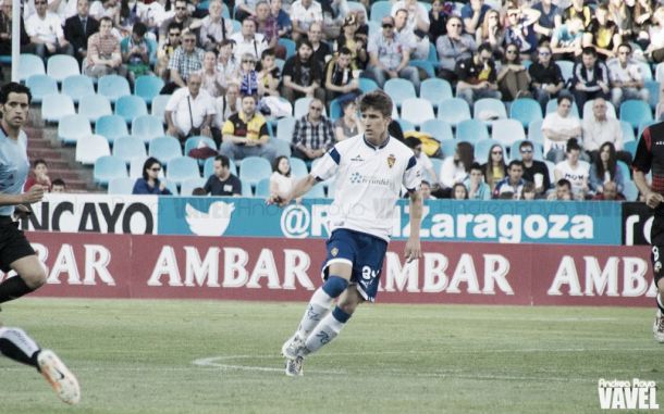 Álvaro Tierno debuta con el Real Zaragoza