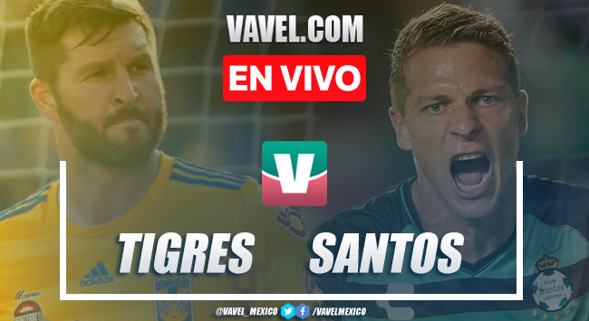 Goles y resumen Tigres 4-0 Santos en Liga MX 2019 Goles y resumen Tigres 4-0 Santos en Liga MX 2019