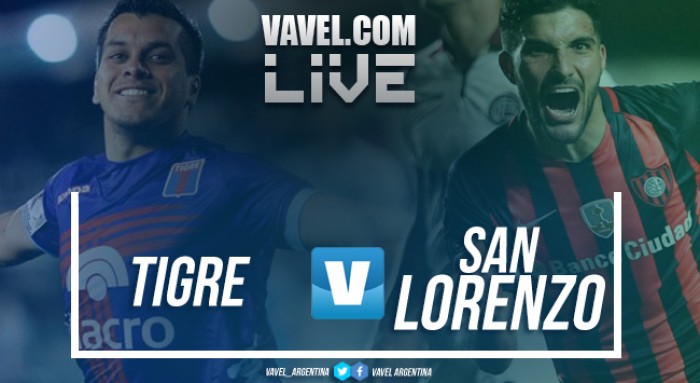 Tigre vs San Lorenzo en vivo online por la Superliga 2017 (1-2)