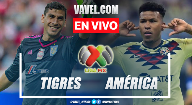 Goles y resumen: Tigres 0-2 América en Liga MX.
