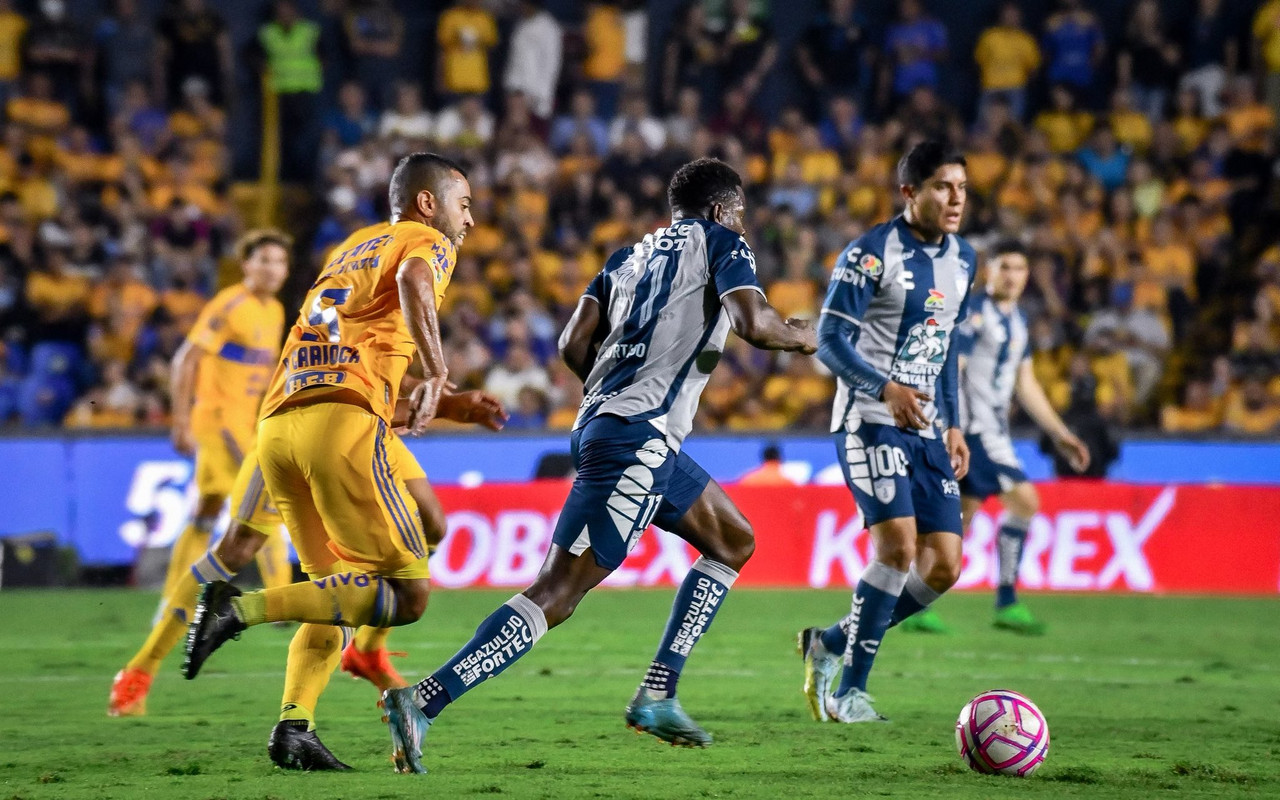 Tigres saca
mínima ventaja ante Pachuca; Gignac, el héroe