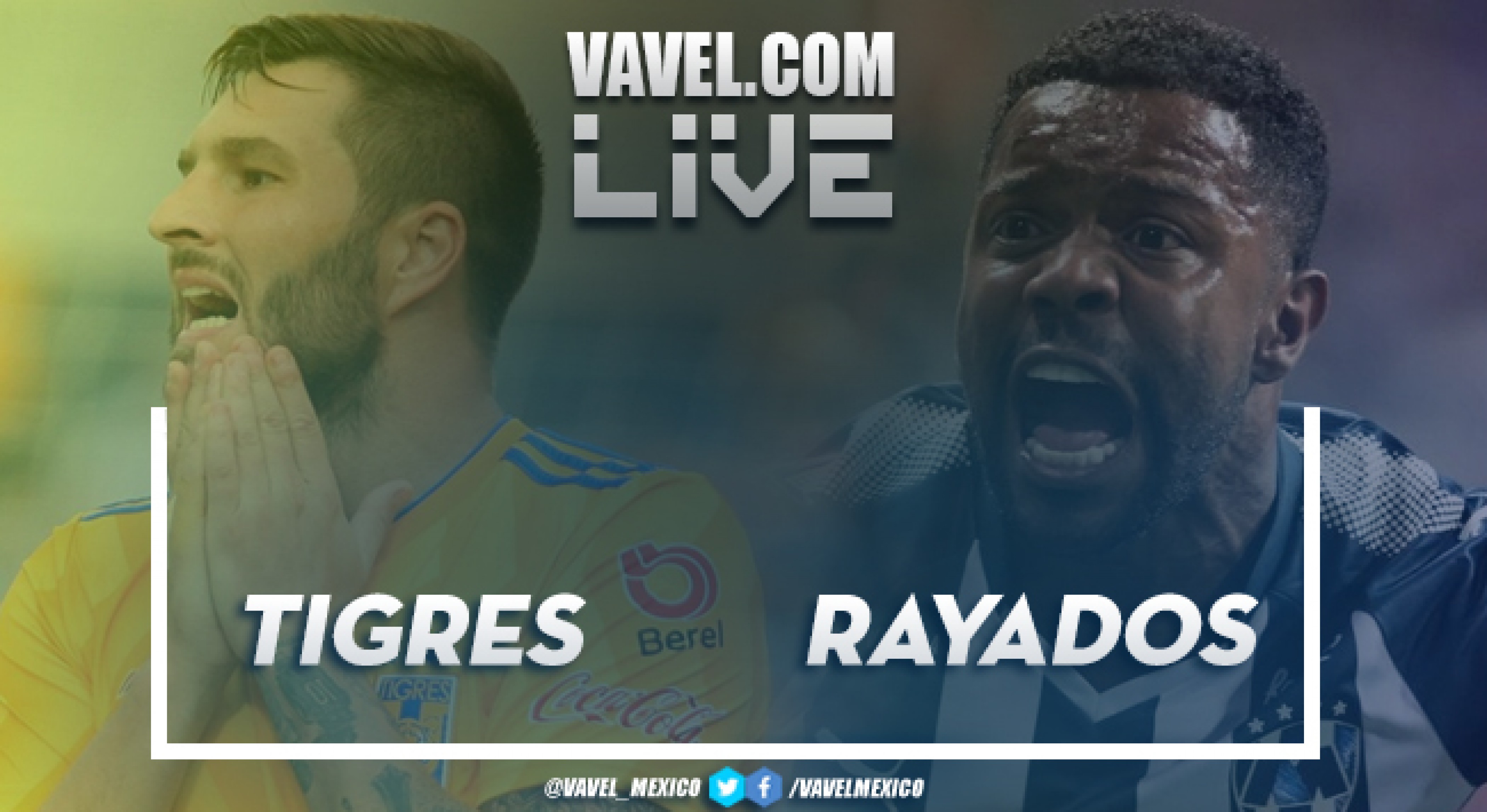 Tigres vs Rayados Monterrey en vivo online en Clásico Regio 2018 (0-0). Noticias en tiempo real