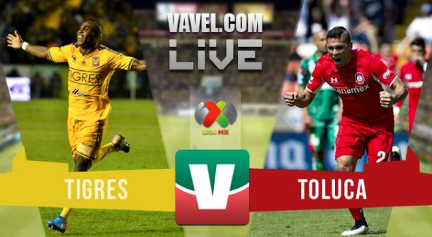 Resultado Tigres - Toluca en Liga MX Apertura 2015 (0-1) Resultado Tigres - Toluca en Liga MX Apertura 2015 (0-1)