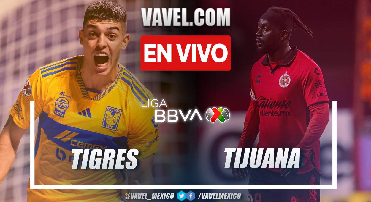 Goles y Resumen del Tigres 4-1 Xolos en Liga MX