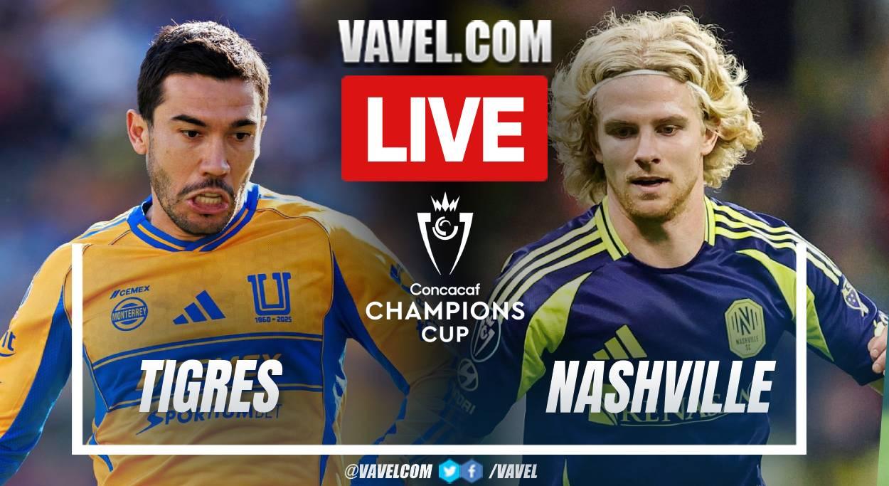 Goal and Highlights: Tigres 1-0 Nashville in Concacaf Champions Cup