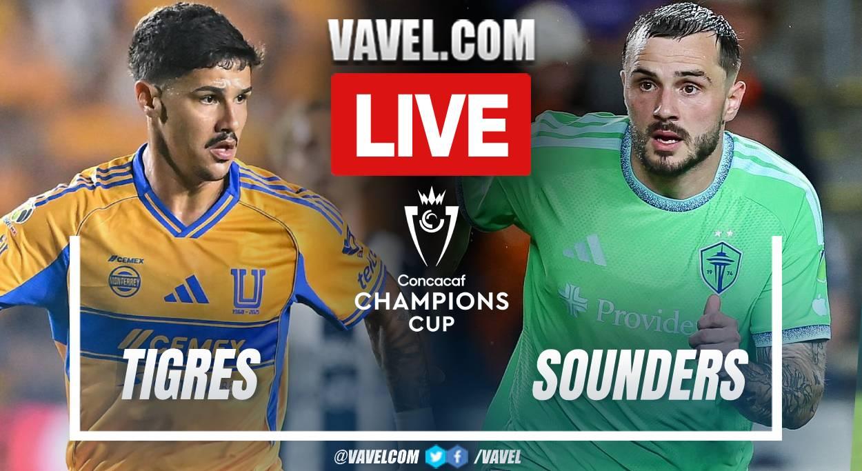 Goals and Highlights: Tigres 2-0 Seattle Sounders in Concacaf Champions Cup