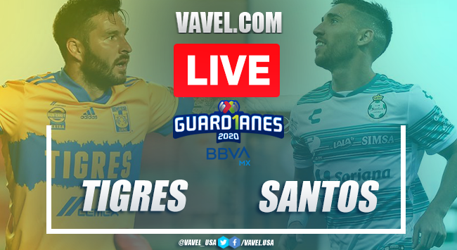 Highlights and Goal of Tigres 2-0 Santos in the Guard1anes 2020 Highlights and Goal of Tigres 2-0 Santos in the Guard1anes 2020