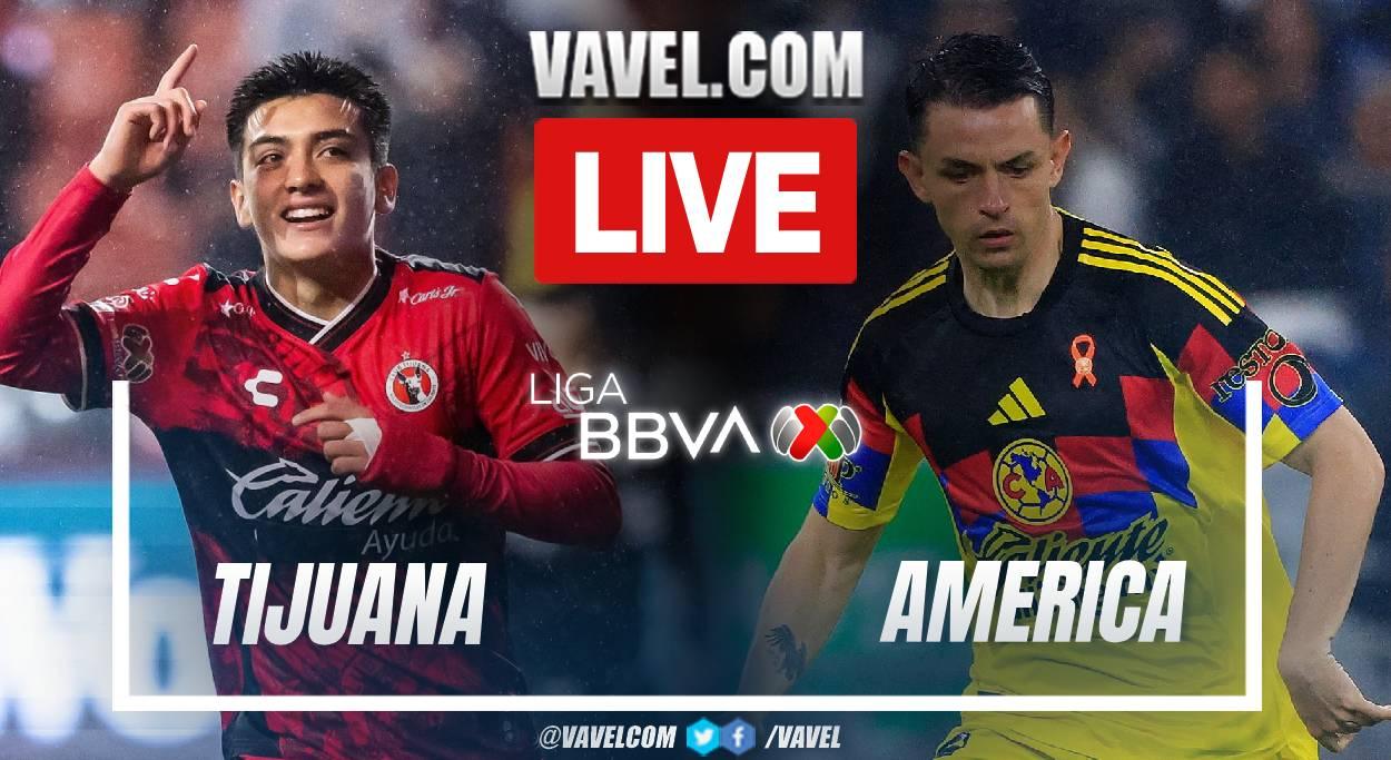 Xolos vs America LIVE Score Updates in Liga MX Match