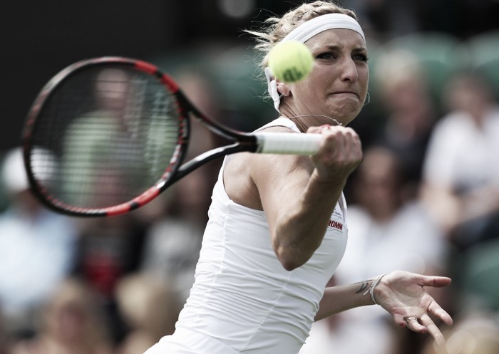 Wimbledon: Number eleven seed Timea Bacsinszky cruises in opener past Luksika Kumkhum