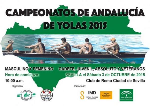 Nueva temporada de remo con el Campeonato de Andalucía de Yolas