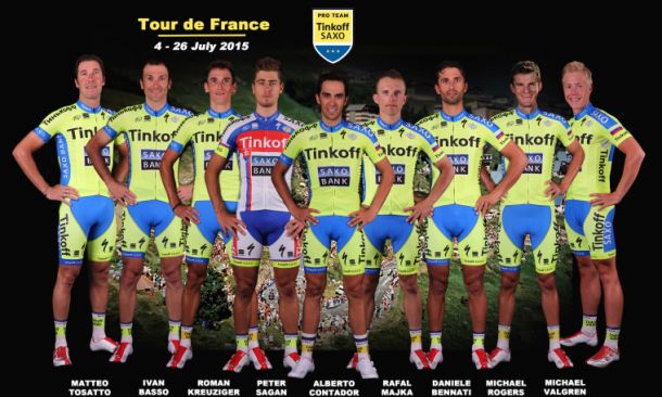 Tour de Francia 2015: Tinkoff-Saxo: A la conquista del 'doblete'