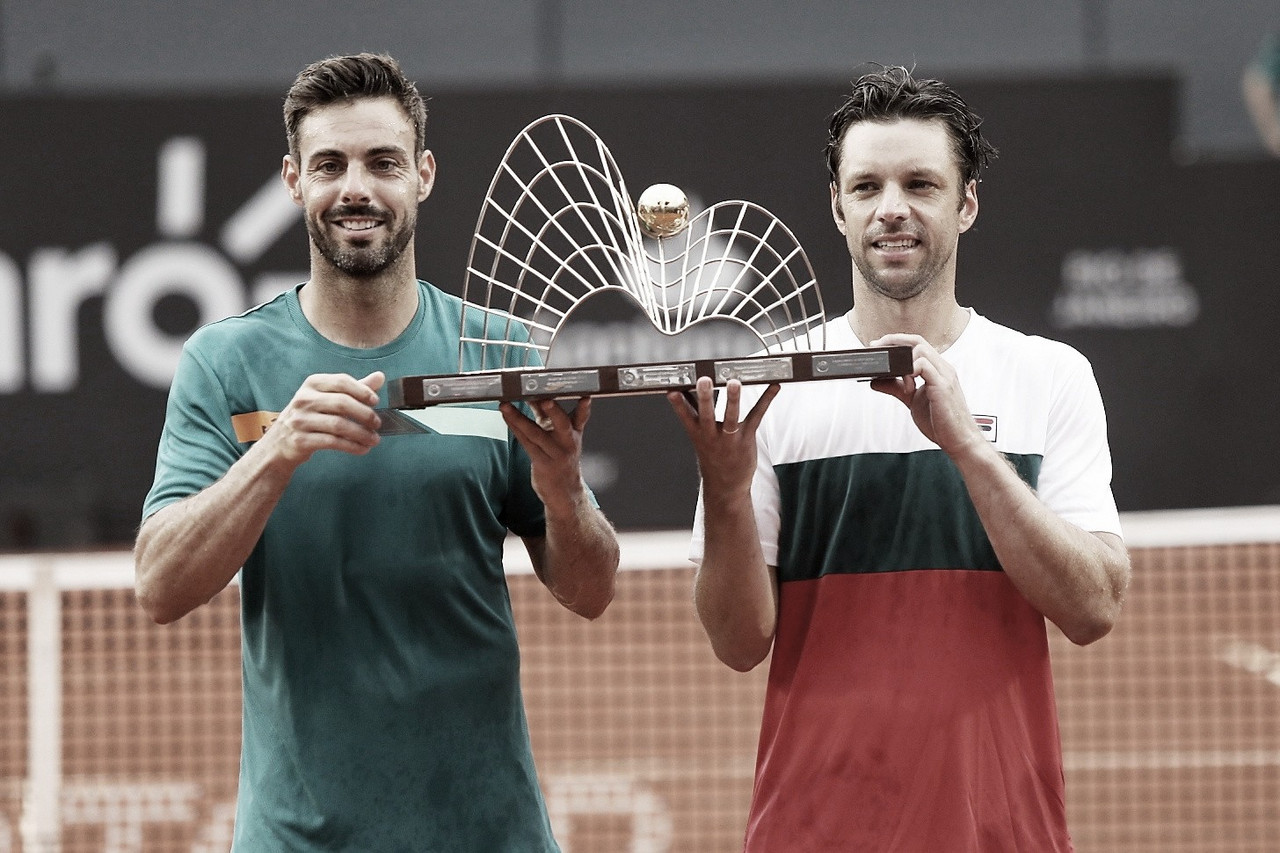Granollers/Zeballos vencem Caruso/Gaio e faturam título das duplas do Rio Open Granollers/Zeballos vencem Caruso/Gaio e faturam título das duplas do Rio Open