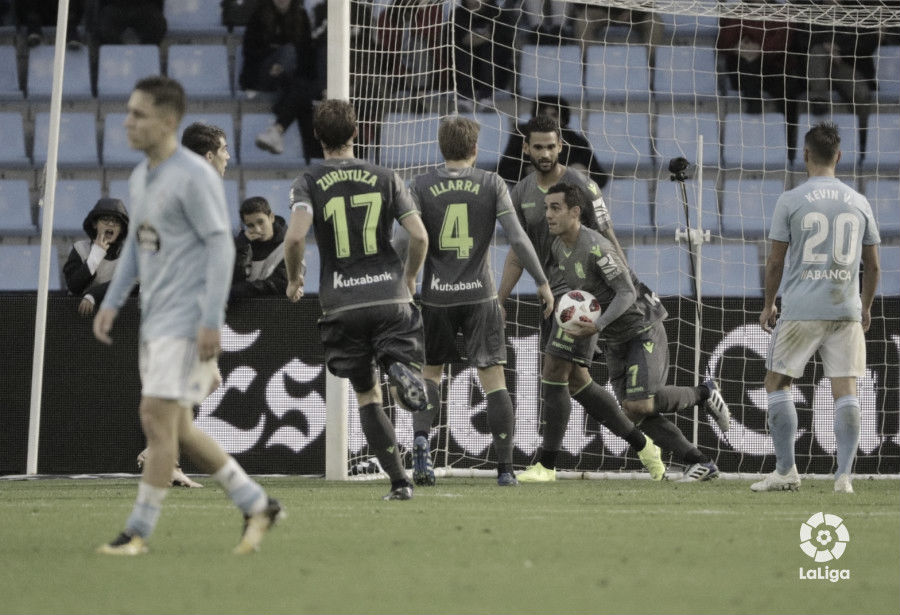 El Celta de Vigo ahoga y hunde a la Real en Balaídos El Celta de Vigo ahoga y hunde a la Real en Balaídos