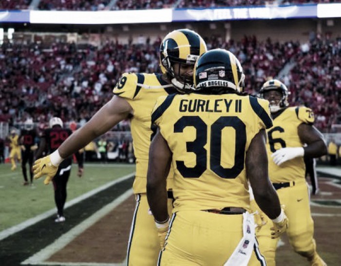 Los Angeles Rams defeat the San Francisco 49ers in a thrilling affair